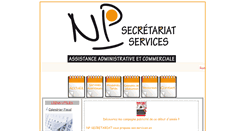 Desktop Screenshot of npsecretariat.fr