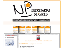 Tablet Screenshot of npsecretariat.fr